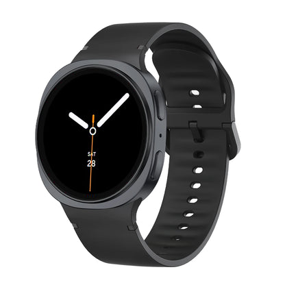 1:1 Sport Band for Samsung Galaxy watch 9 8 44mm 40mm 8 classic 46mm Wrist Replacement Belt Bracelet Correa Galaxy watch8 Straps