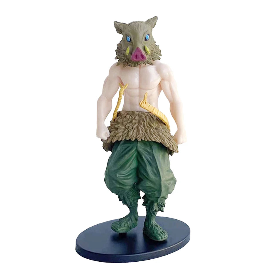 Anime Figure Kamado Tanjirou Nezuko Demon Slayer Figure Action Figures PVC Model Toys Zenitsu Figurine Inosuke Kimetsu No Yaiba