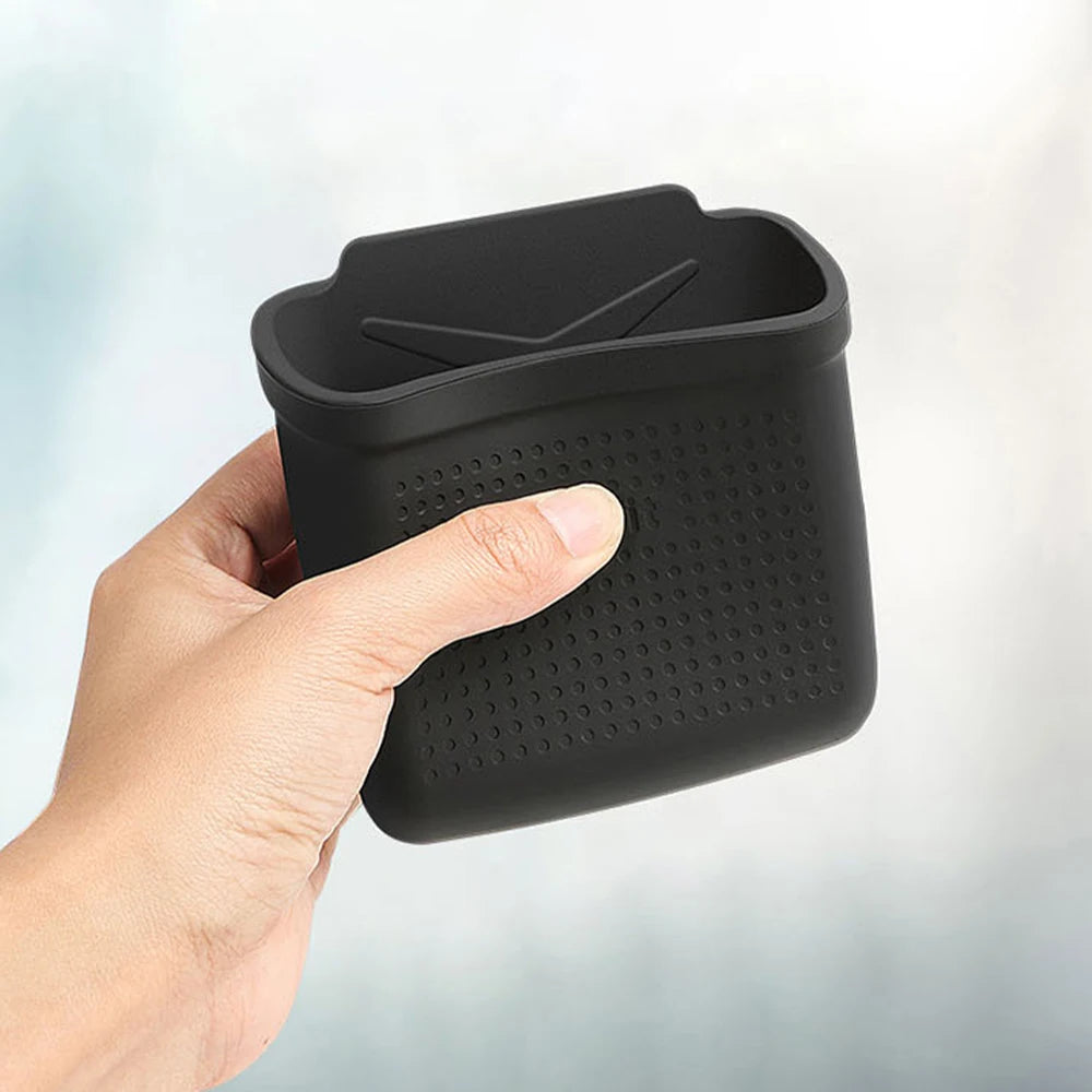 Silicone Car Storage Box For Tesla Model 3 Y S X 2017-2022 2023 Hidden Organizer Tray Bag Box Phone Coin Holder Auto Accessories