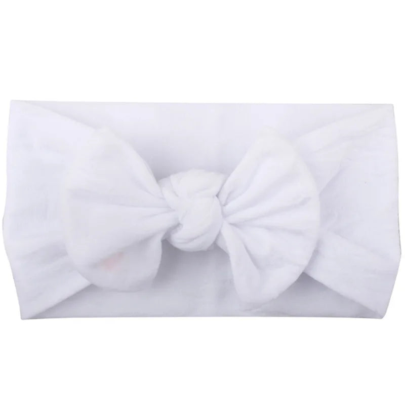 Baby Headband Girls Headwear Hair Accessory Bow Knot Bandage Infant Newborn Toddlers Clothes Kids Rabbit Ear Photo Props