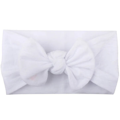 Baby Headband Girls Headwear Hair Accessory Bow Knot Bandage Infant Newborn Toddlers Clothes Kids Rabbit Ear Photo Props