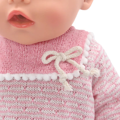 Baby Born Doll Outfits For 13-18 Inch Newborn Doll Cute Jumpers Rompers Suit+Shoes Doll Accessories Festival Birthday Gift