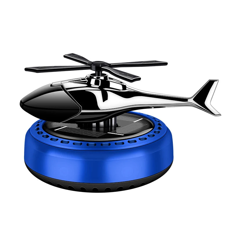 Helicopter Styling Solar Car air freshener Car Interior Decor Aromatherapy Car accessories Propeller rotary perfume diffuser