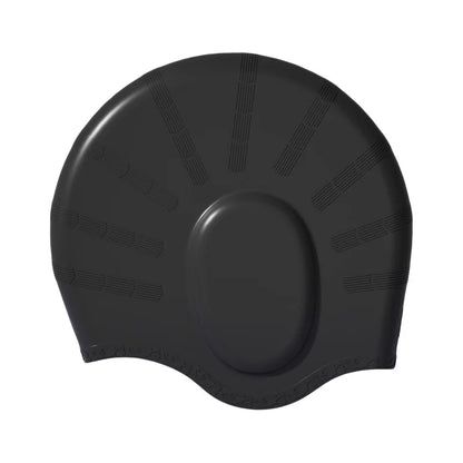 Ear Protection Silicone Swimming Cap for Women Men Long Hair Waterproof Enlarged Swim Pool Cap