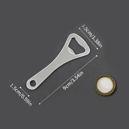 10PCS- Stainless Steel Opener, Creative Beer Can Opener, Household Stainless Steel Bottle Opener