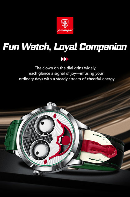 POEDAGAR Original Luxury Watch For Man Waterproof High Quality Male Wristwatch Quartz Leather Sports Fashion Men's Watches Reloj