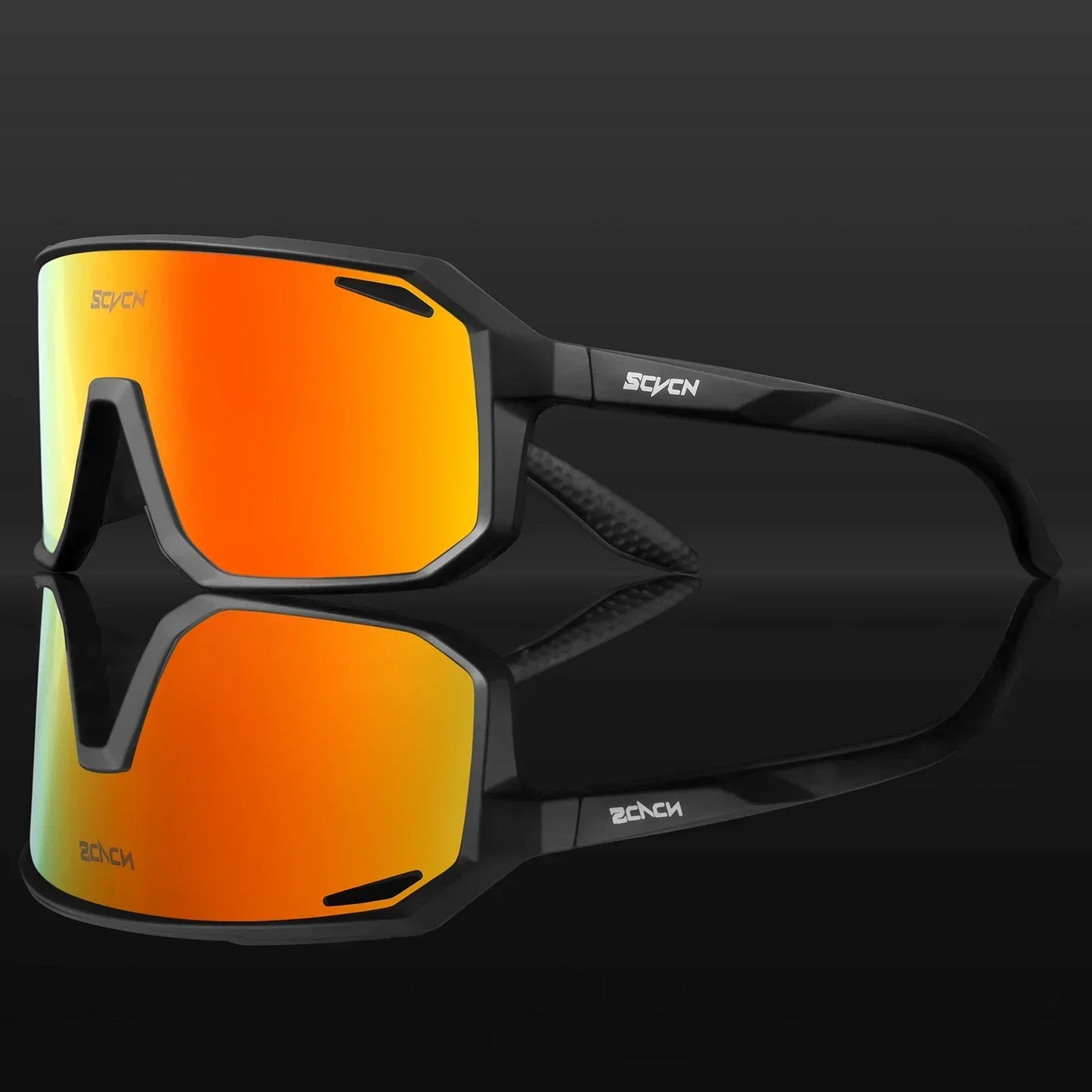 SCVCN Cycling Sunglasses Bike Mountain Driving Glasses Outdoor Sports Hiking Glasses Men's Glasses for Leisure Sunglasses