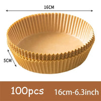 100PCS 16cm round