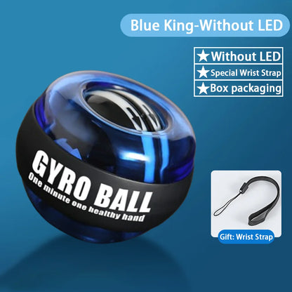 Wrist Power Hand Ball Auto-Start Grip Ball Strengthener Gyroscopic Arm Gyro Hand Ball Home Fitness Forearm Exerciser