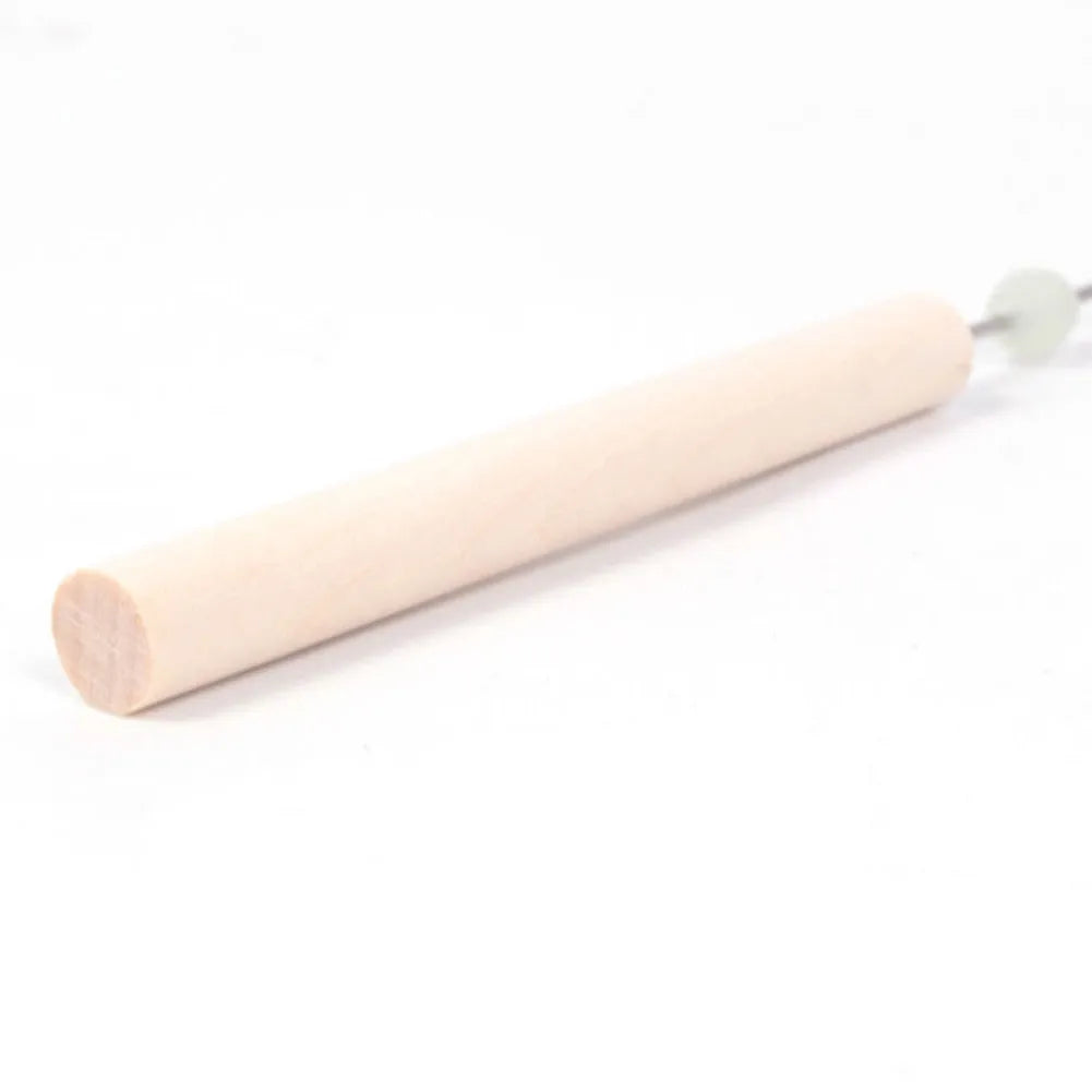 1pc 22.5cm Worm Baiting Needle Driller No-Escaping Hook Needle Quick Earthworm Hooking Needle Pins Hollow Gas Needle FishingTool