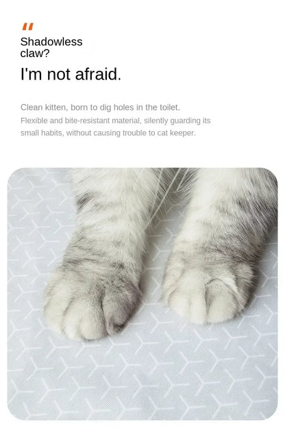 For Petkit PURA MAX Sandbox Cat Litter Box Mat Accessories High-performance Three Prevention Pad Is Suitable Cat Toilet Cushion
