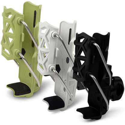 1 Set 360 Degree Adjustable Handlebar Cup Cage Universal Bike Motorcycle Water Bottle Holder For MTB Road Cycling ADV Motorbikes