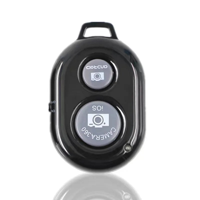 Wireless Bluetooth Camera Remote for Smartphones - Control Your Phone's Camera to Click Photos & Videos Compatible with iPhone &