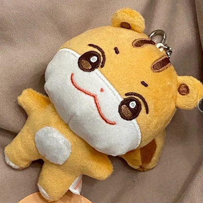 10CM Pop-up Store Doll Keychain ANITEEZ Cartoon Cute Plush Pendant Keyring Bag Accessories Kpop Yunho Yeosang Fans Gifts