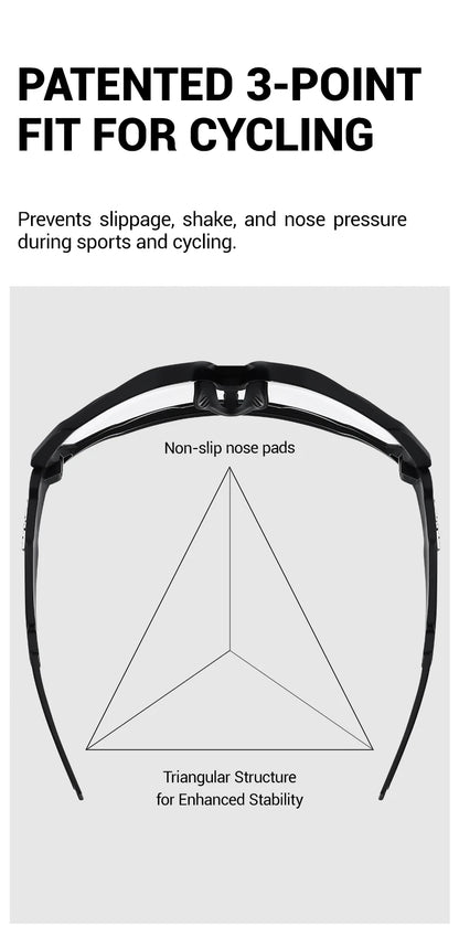 SCVCN Photochromic Cycling Sunglasses Outdoor Sports Running Drving Glasses Road MTB Bicycle Goggles  UV400 Safety Bike Eyewear