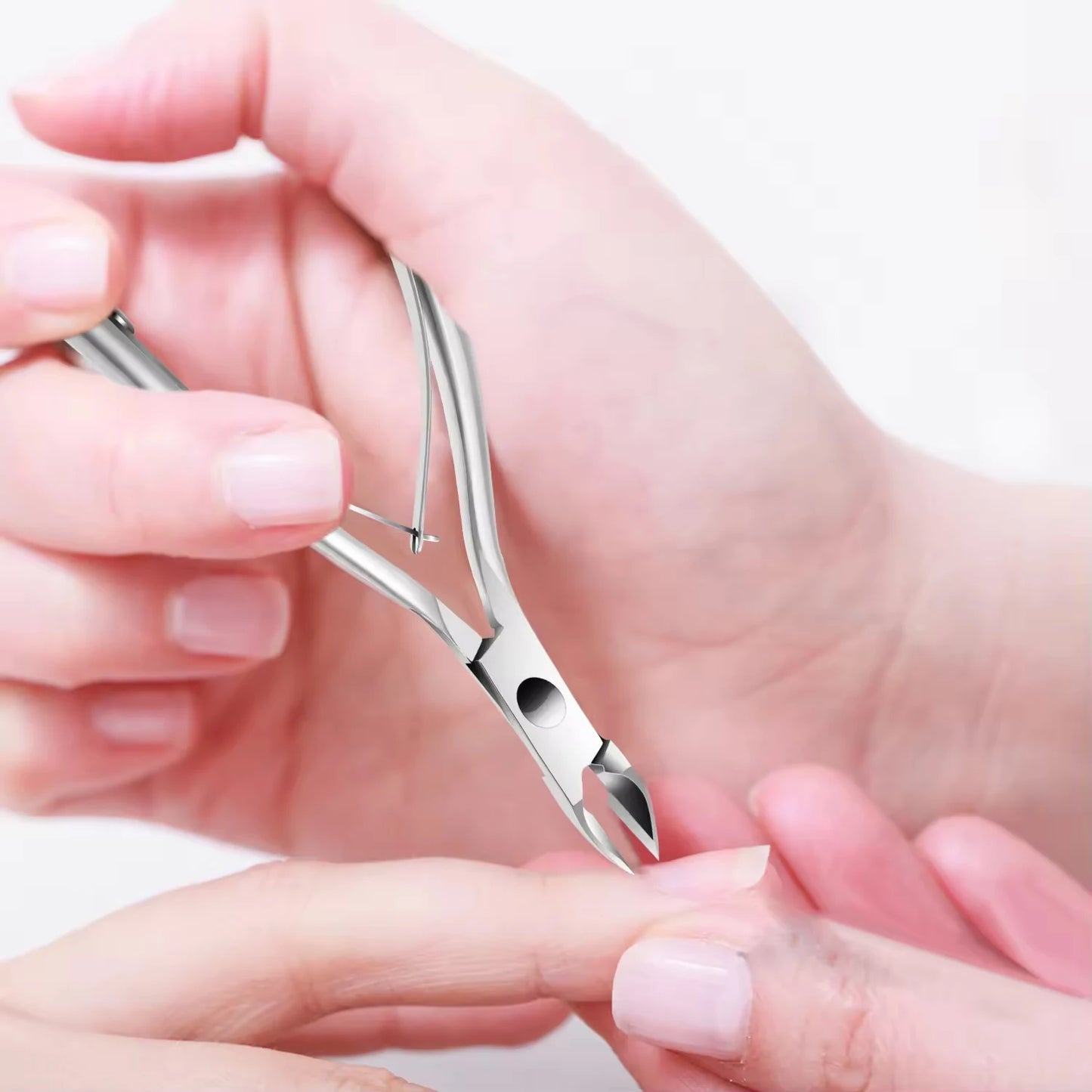 LULAA Cuticle Trimmer Professional Pedicure and Nail Care Tool Suitable for Removing Dead Skin from Fingernails and Toenails