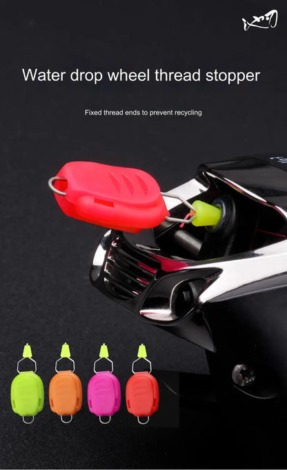 5pcs 10pcs 15pcs Fishing Line Stopper ABS Thread Clip Device Baitcasting Drum Reel Card Line Device Fishing Tackle Accessories