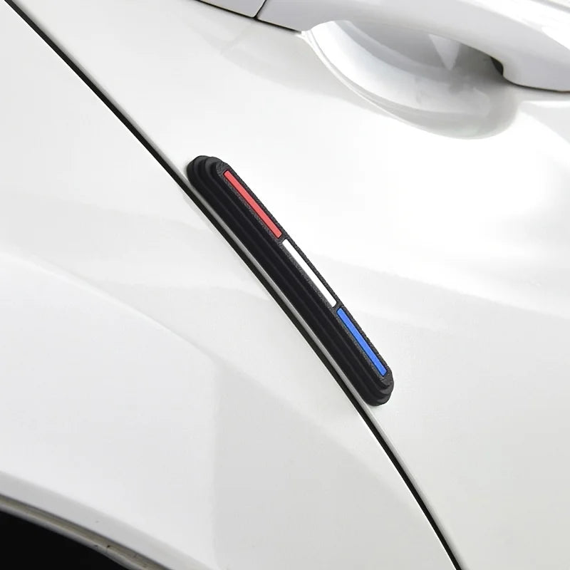 4pcs Car Rearview Mirror Door Protector Guard Edge Protector Buffer Trim Molding Protection Strip Car Auto Scratch Protector Bar