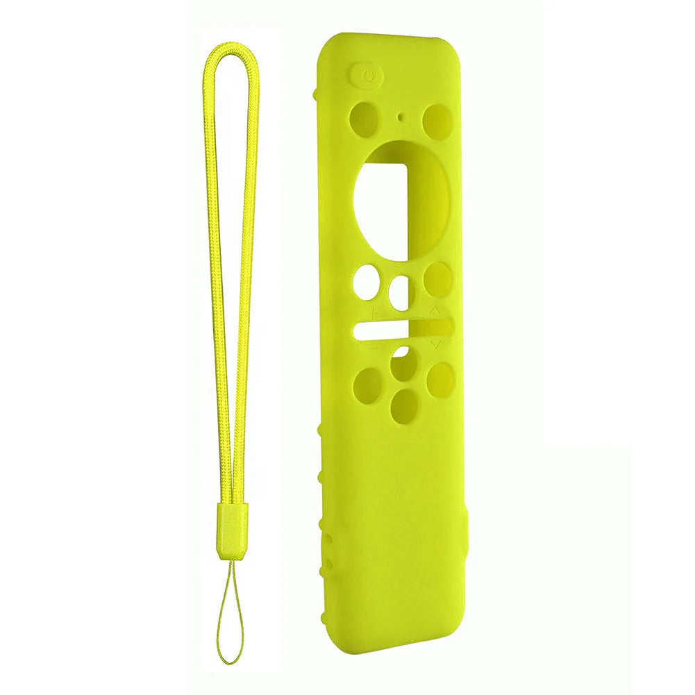 For Samsung BN59-01432A 01432B Remote Control Silicone Protective Case Shockproof Anti-Slip Smart TV Soft Sleeve with Lanyard