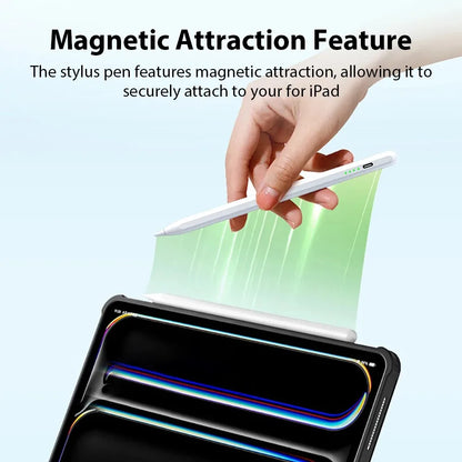 Pencil for Apple iPad with Palm Rejection Stylus Pen for iPad Air M2 Pro 13 Pro 12.9 10 Gen 7th 8th 9th 10.2 for iPad Pencil