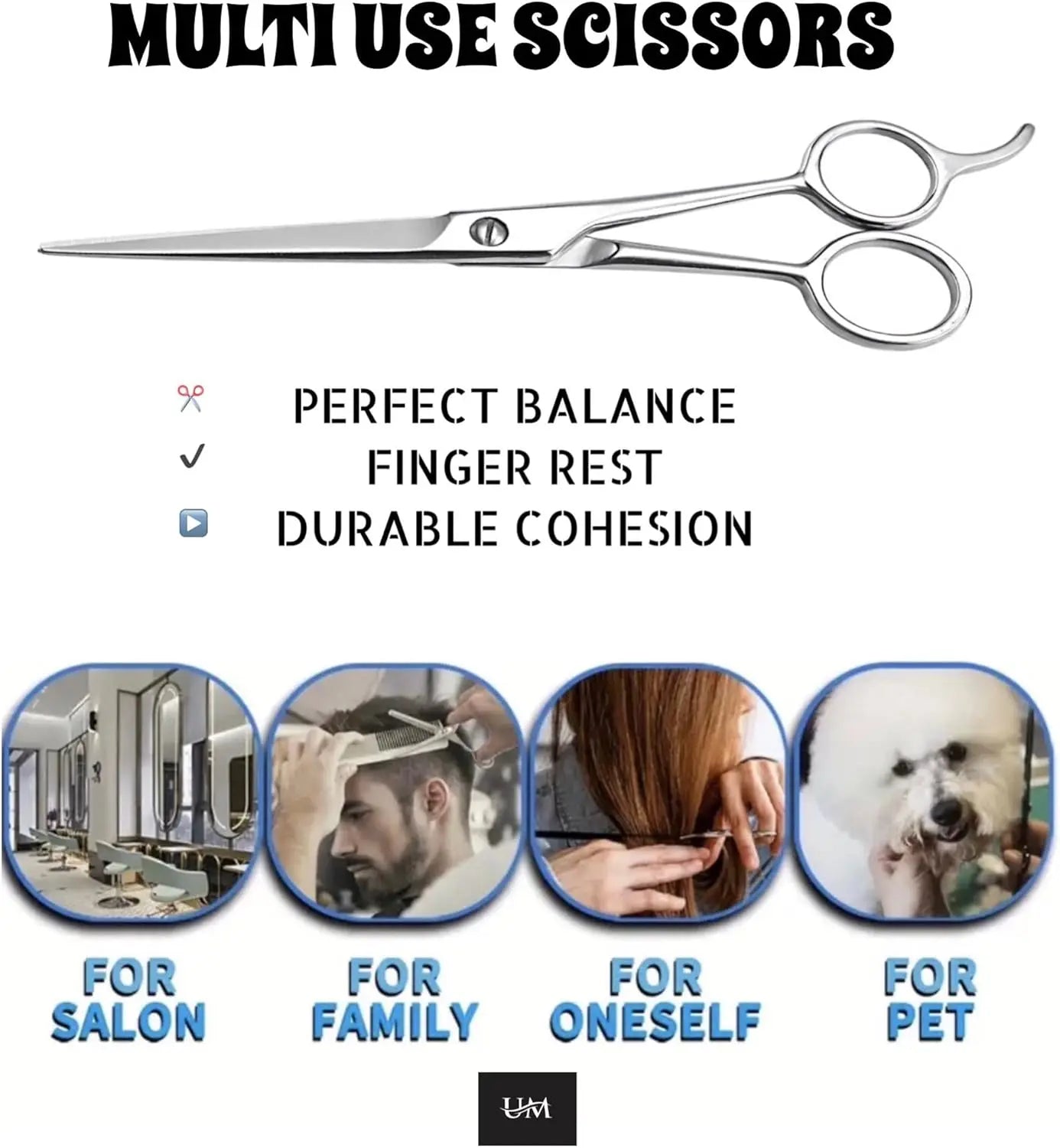 Hairdressing Barber Hair Scissor for Professional Hairdressers Barbers Stainless Steel Hair Cutting Shears For Salon Barbers