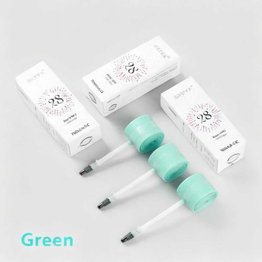 BKPTX 1Pcs 28g green orange Bike TPU Inner Tube 700X18 25 28 32 Road Bicycle TPU Material Tire 65mm Length French Valve