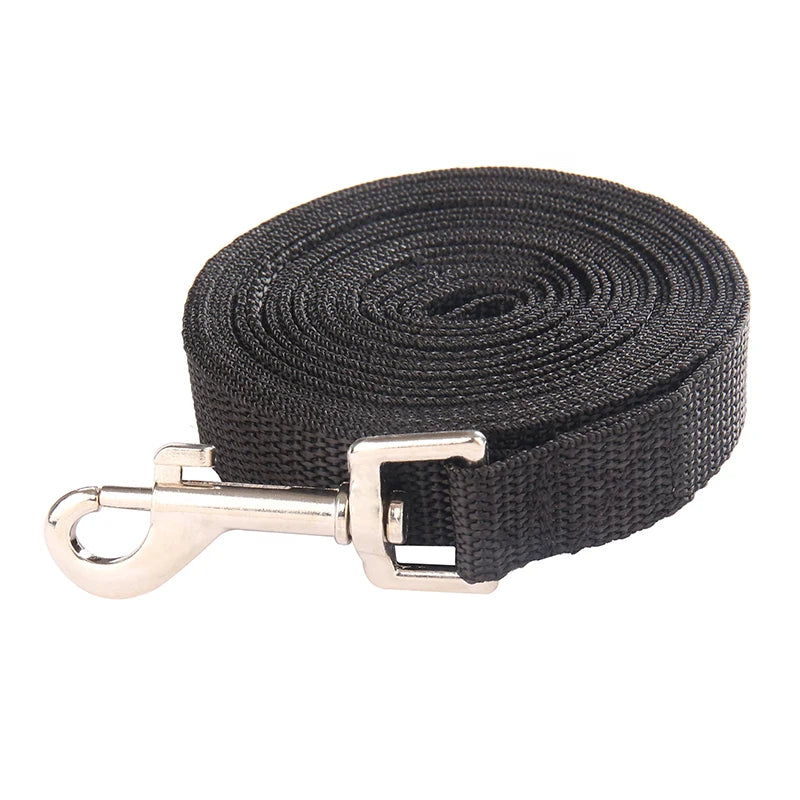 Long Dog Leash For Small Large Dogs Cats Strong Nylon Puppy Training Traction Rope Portable Pet Lead Golden Retriever Supplies