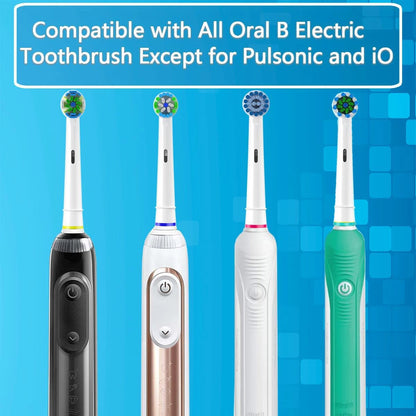 8/16pcs Toothbrush Head Compatible with Braun Oral B Electric Toothbrush, Replacement Toothbrush Heads Fit for Oral b Vitality