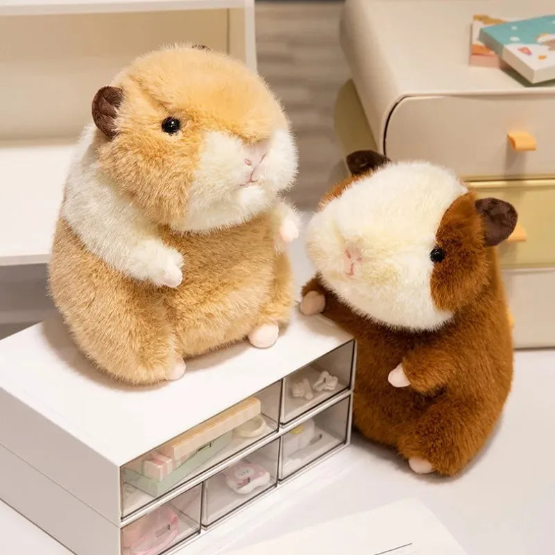 20CM Cute Guinea Pig Plush Toys Soft Stuffed Cartoon Simulation Animal Doll Lifelike Mouse Rats Toy Furry Pillow Kids Xmas Gifts