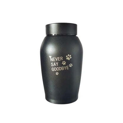 1pc-Personalized pet urn with paw prints - ensuring the safety and reliability of your beloved cat or dog's ashes