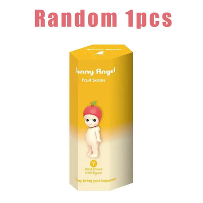 Sonny Angel Mini Figure Fruit  Series Blind Box  Model Anime Doll Desktop Ornament Decor Toy Girl Birthday Gift