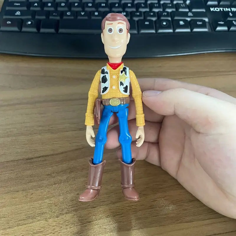 HOT Disney Toy Story 3 Buzz Lightyear Woody Anime Figure Toy Model Statue Ornament Pendant Action Doll Collection Kids Xmas Gift