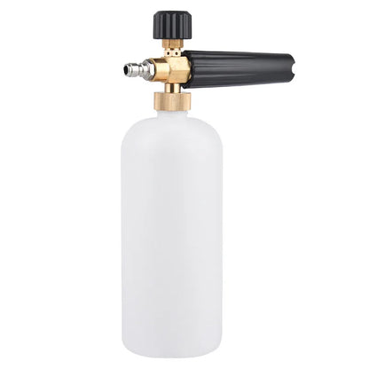 1L Car Cleaning Foam Gun 1/4 Quick Connector Adjustable High Pressure Soap Foamer Car Wash Pressure Washers Soap Foam Generator