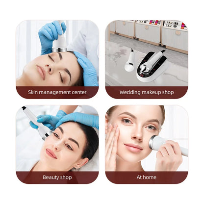 Ultrasound Skin Care Device - High Frequency Face & Eye Massager | AlluCanFind
