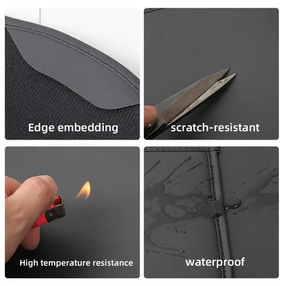 Car Seat Anti Kick Pad For Tesla Model Y Juniper Leather Full Surround Seat Back Anti Scratch Protector Car Interior Accessories