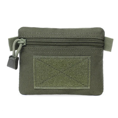 Outdoor EDC Molle Wallet Portable Waterproof Zipper Waist Pouch for Camping Hiking Hunting Travel EDC Pack