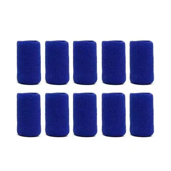 10Pcs Comfortable Finger Brace Splint Sleeve Thumb Support Protector Elastic Breathable Stabilizers for Golf