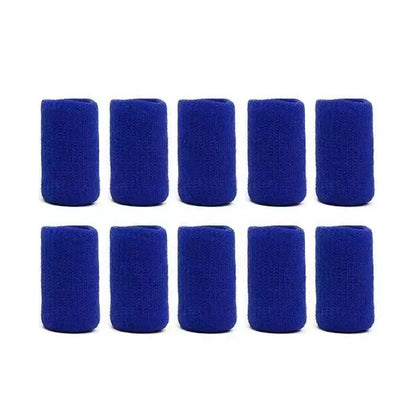 10Pcs Comfortable Finger Brace Splint Sleeve Thumb Support Protector Elastic Breathable Stabilizers for Golf