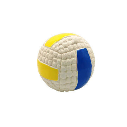 Dog Ball Toy For Small Medium Large Dogs Cat Puppy Squeaky Rugby Volleyball Football Training Toys Chihuahua Pug Pet Supplies