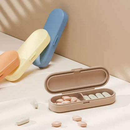 Mini Mini Convenient Medicine Box Travel Portable Medicine Box Light Avoidant Medicine Storage Box - Suitable for carrying pills