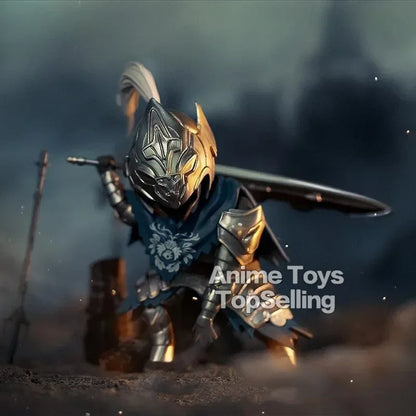 Dark Souls Figure Solaire Siegmeyer Oscar Ornstein Artorias Action Figure Pvc Statue Collection Model Toys for Children Gifts