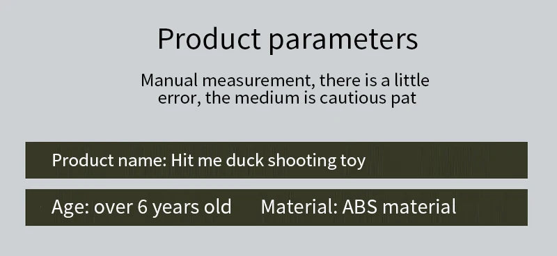 Hungry Shooting Duck Toys 98K Pistol Air-powered Gun Soft Bullet Ball Scoring Battle Games With Light Can Walk Gun Kids Gifts