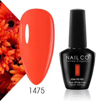 NAILCO 15ml HEMA FREE TPO FREE Top Base Coat Nail Gel Polish Supplies Vernis Semi Permanent Nail Art Manicure Gel Ongle UV Nails