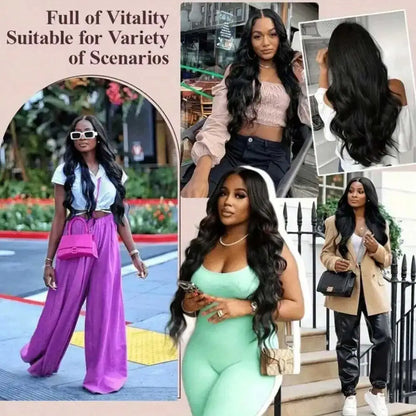 40 42 Inch 250% Wear And Go Glueless Wigs Body Wave Human Hair Wigs 13x4 13X6 Wet and Wavy HD Lace Frontal Wigs For Women