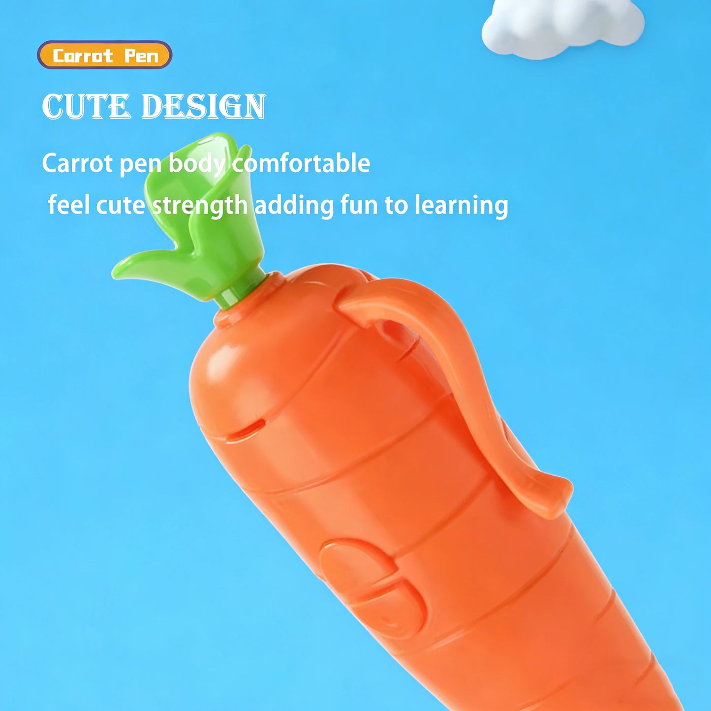 Disney Zootopia 2 Carrot Recorder Pen | Judy & Nick Style for Kids | 60s Mini Recorder | 2-in-1 Gel Pen Stationery
