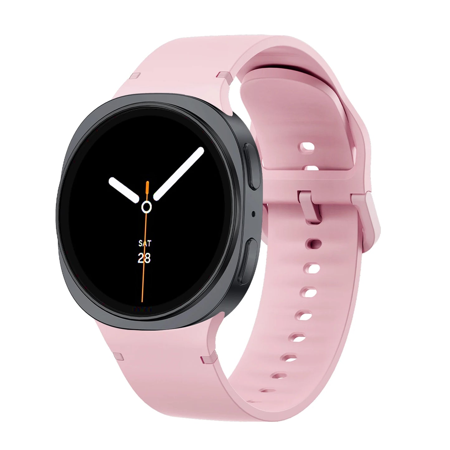 1:1 Sport Band for Samsung Galaxy watch 9 8 44mm 40mm 8 classic 46mm Wrist Replacement Belt Bracelet Correa Galaxy watch8 Straps