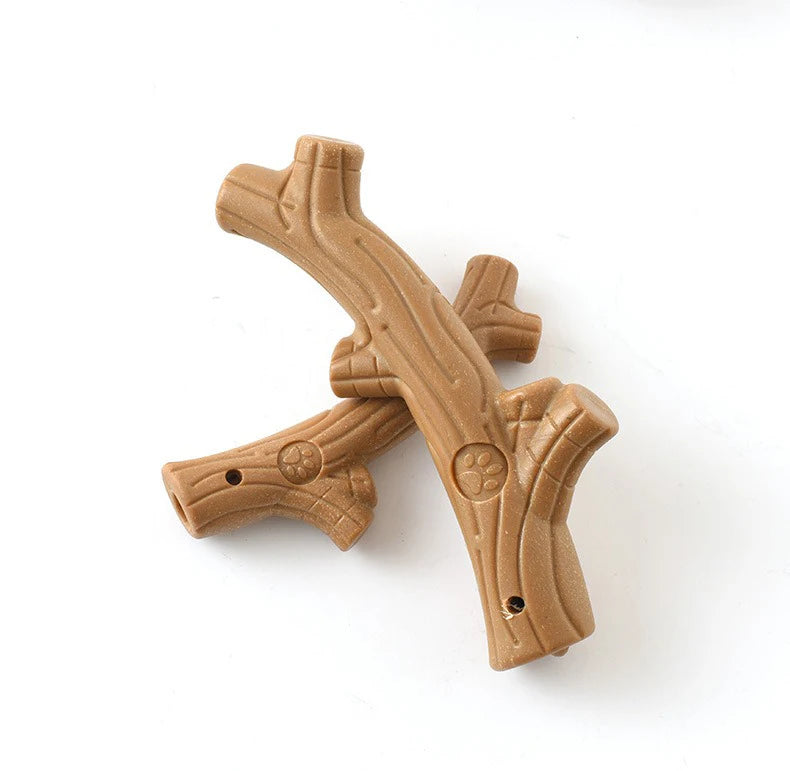 New Pet Teeth Grinding Toy Dog Interactive Bone Training Toy Bamboo Cleaning Teeth Fixing Wear Resistant Pet Products