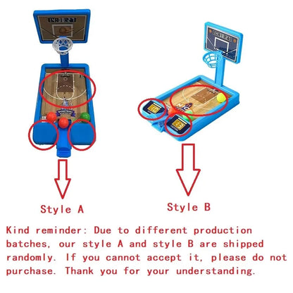 New Shooting Game Machine Mini Basketball Rack Shooting Machine Interaction Indoor Leisure Educational Toy