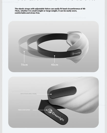 New Dreamlight 4S Pro Eye Mask Sleep 3D Stereoscopic Sleep Aid for Men Women Adult Adjustable Portable Full Blackout Eye Mask