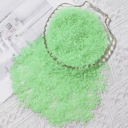 1000pcs Luminous Sand Glow In Dark 3-5mm Mini Pebbles Stone for Home Garden Yard Outdoor Path Lawn Fish Tank Aquarium Decoration
